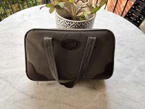 En Route 2-Person Portable Picnic Set Wooden Handle Cutlery & Wine Glasses